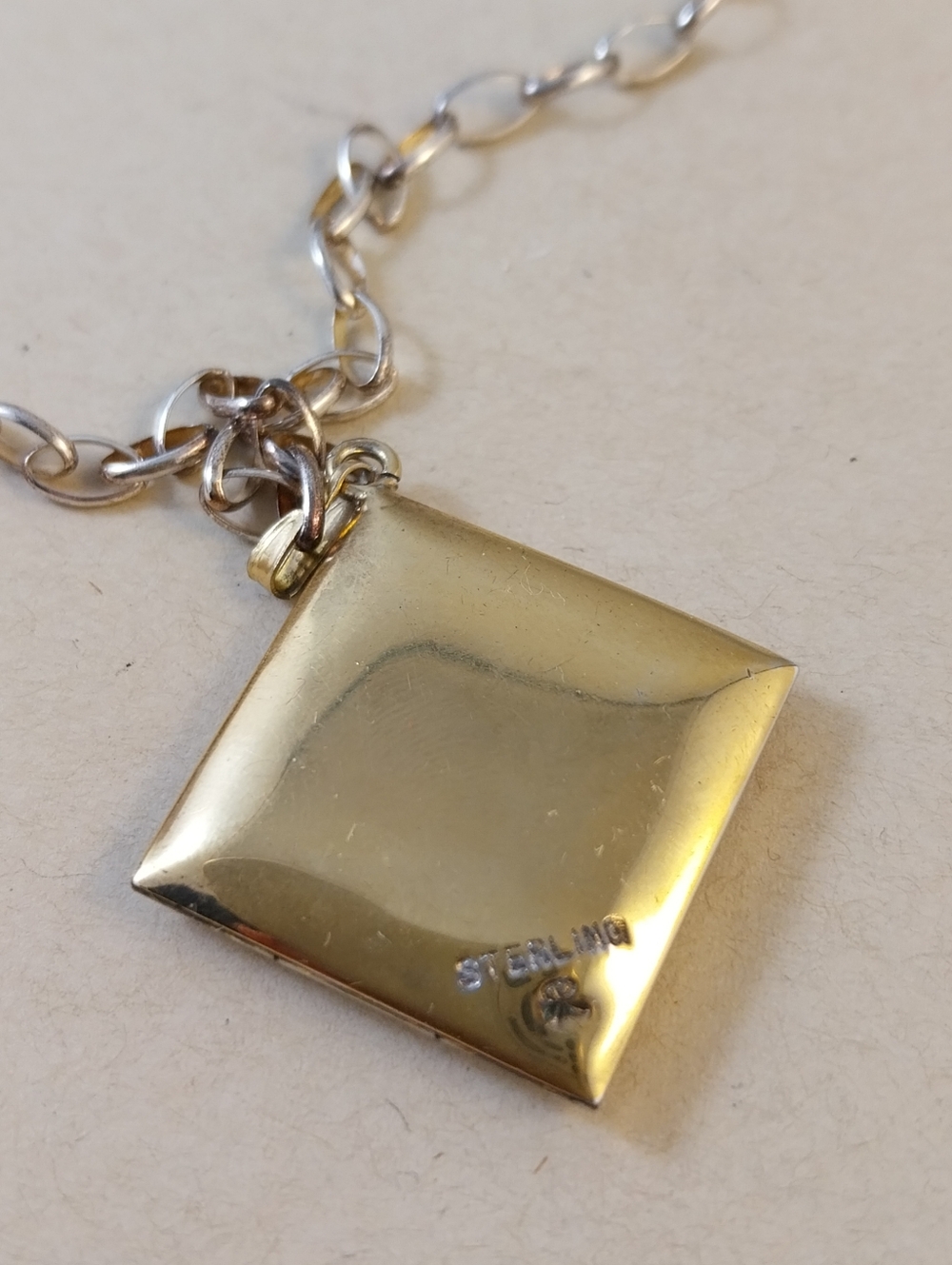 Sterling Silver Floral Engraved Pendant Necklace - Women's Jewelry - Picture 6 of 15